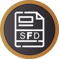 SFD Creative Icon Design vector