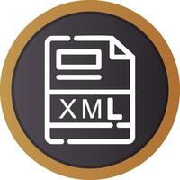 XML Creative Icon Design vector