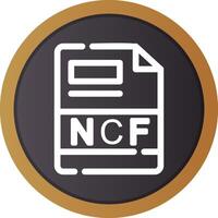 NCF Creative Icon Design vector