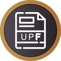 UPF Creative Icon Design vector