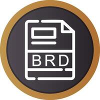 BRD Creative Icon Design vector