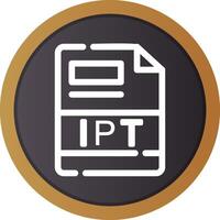 IPT Creative Icon Design vector