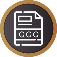 CCC Creative Icon Design vector