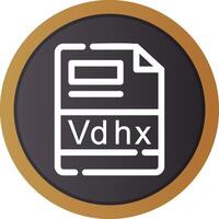 Vdhx Creative Icon Design vector