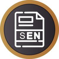 SEN Creative Icon Design vector