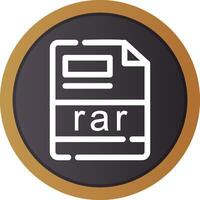 rar Creative Icon Design vector