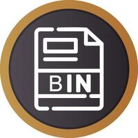 BIN Creative Icon Design vector