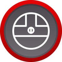 Steering Wheel Creative Icon Design vector