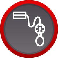 Tensiometer Creative Icon Design vector