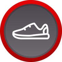 Sneakers Creative Icon Design vector