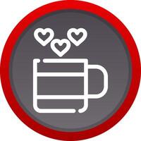 Love Tea Creative Icon Design vector