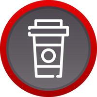 Paper Cup Creative Icon Design vector