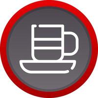 Tea Cup Creative Icon Design vector