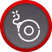 Bomb Creative Icon Design vector