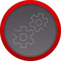 Cogwheels Creative Icon Design vector