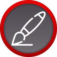 Paint Brush Creative Icon Design vector