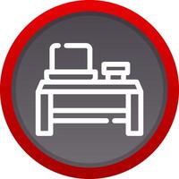 Desk Creative Icon Design vector