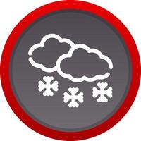 Snow Creative Icon Design vector