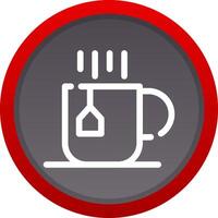 Tea Cup Creative Icon Design vector