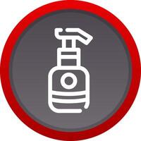 Shampoo Creative Icon Design vector