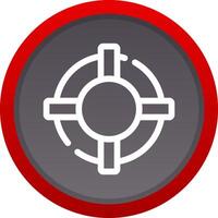 Lifesaver Creative Icon Design vector