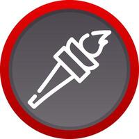 Torch Creative Icon Design vector