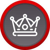 Crown Creative Icon Design vector