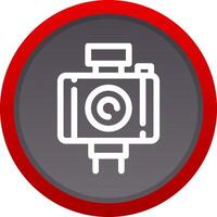 Camera Creative Icon Design vector