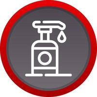 Shampoo Creative Icon Design vector