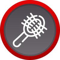 Hairbrush Creative Icon Design vector