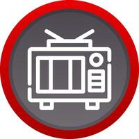 Tv Creative Icon Design vector