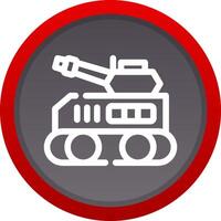 Tank Creative Icon Design vector