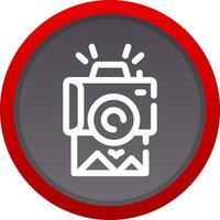 Instant Photos Creative Icon Design vector