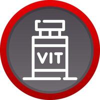 Vitamin Creative Icon Design vector