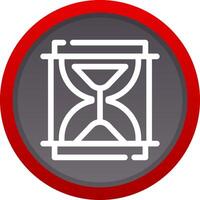 diseño de icono creativo de reloj de arena vector