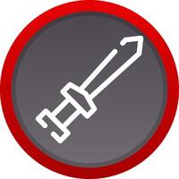 Sword Creative Icon Design vector