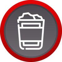 Paper Bin Creative Icon Design vector