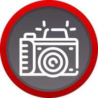 Camera Creative Icon Design vector