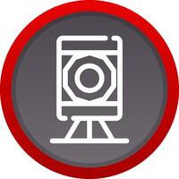 Theodolite Creative Icon Design vector