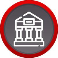 Greek Temple Creative Icon Design vector