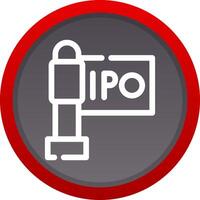 Ipo Creative Icon Design vector