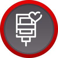 Transfusion Creative Icon Design vector