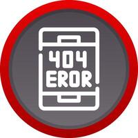 Error Creative Icon Design vector