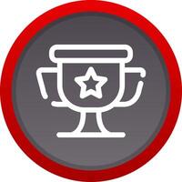 Trophy Creative Icon Design vector