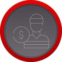 Theft Creative Icon Design vector