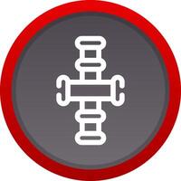 Pipeline Creative Icon Design vector
