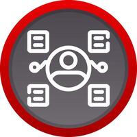 User Predictions Creative Icon Design vector