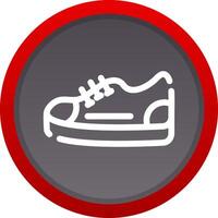 Baby Shoes Creative Icon Design vector