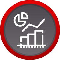 Statistical Analysis Creative Icon Design vector