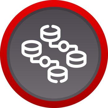 desestructurado datos creativo icono diseño vector